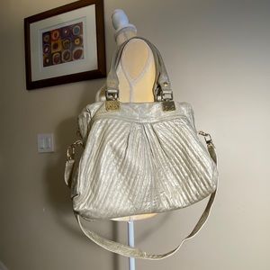 TREESJE antique Gold Purse.Hand/Shoulder handles.